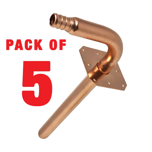 5M-Copper Stub-Out Elbows 1/2″ X CLOSED 3-1/2″ X 8″-5M-STF-8 (PACK OF 5)