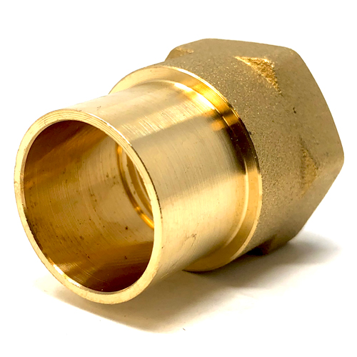 5M-Brass Adapter   3/4″ Female Sweat X 3/4″ FPT -5MBP-43434-FSFP